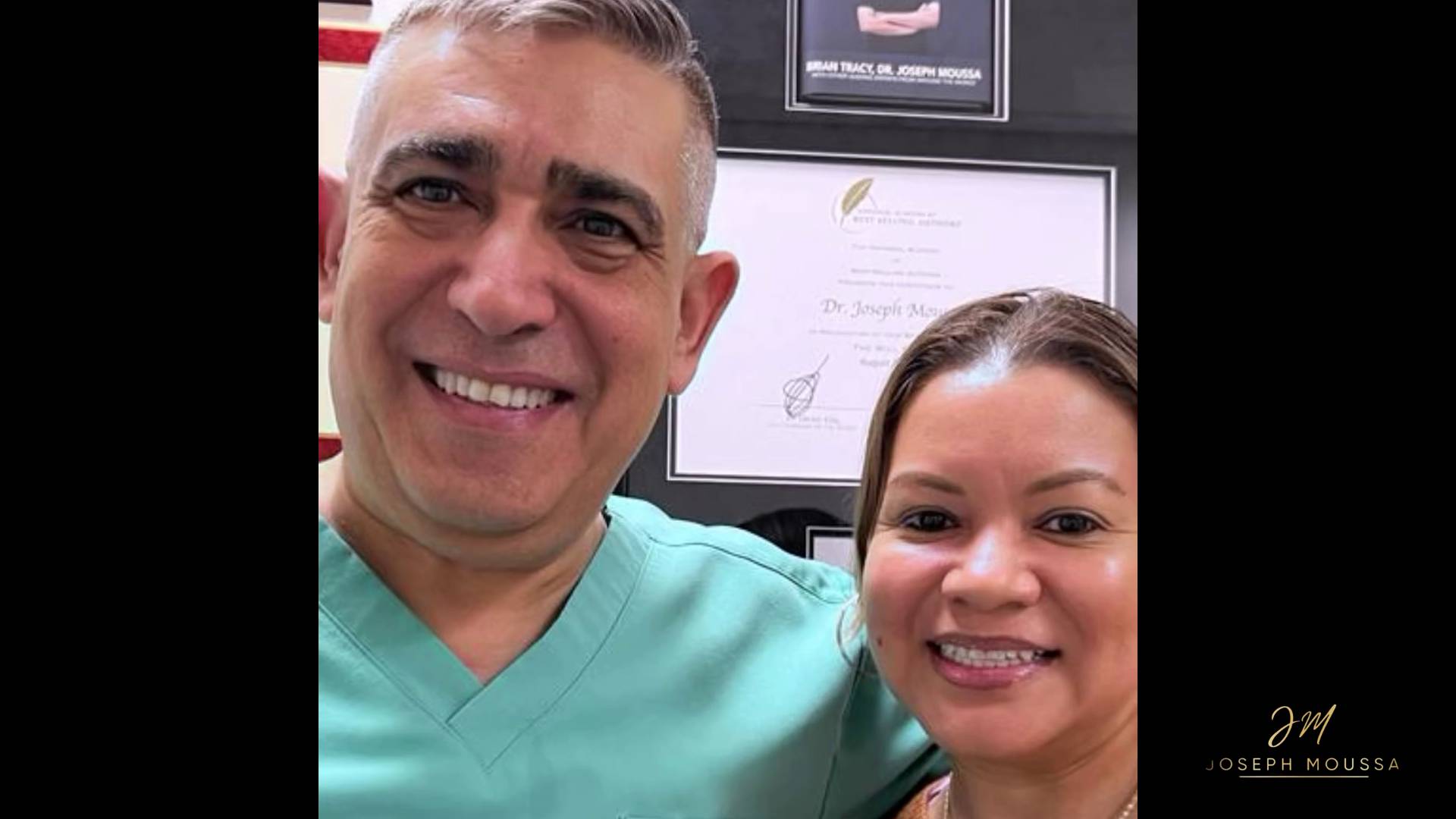 Dr. Joseph Moussa With Kelly